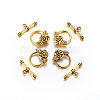 Tibetan Style Toggle Clasps LS-X-GLF0026Y-2