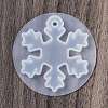 Christmas Snowflake DIY Silicone Pendant Molds DIY-A054-01A-4