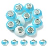 Glass European Beads GPDL-YW0001-02F-1