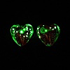 Luminous Handmade Gold Sand Lampwork Beads X-FOIL-B001-04A-3