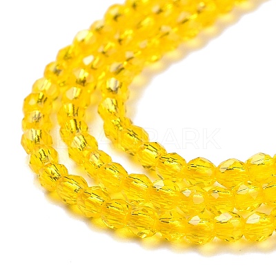 Transparent Glass Beads Strands LS-GLAA-H021-04-06-1