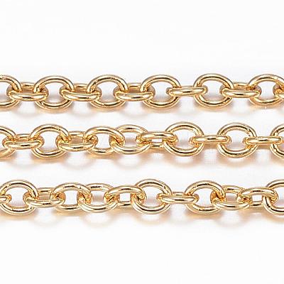 Ion Plating(IP) 304 Stainless Steel Cable Chains CHS-H009-04G-1