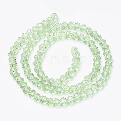 Glass Beads Strands X-EGLA-A034-T4mm-D09-1