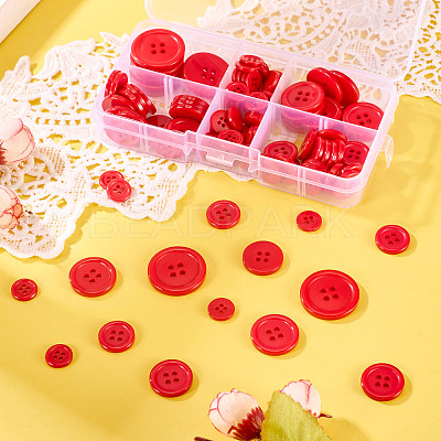 4-Hole Resin Buttons RESI-TA0004-11A-04-1
