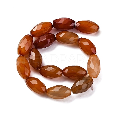 Natural Carnelian Beads Strands G-G177-A01-01-1