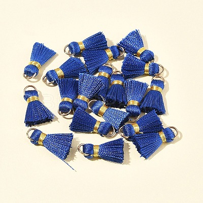 20Pcs Handmade Polycotton(Polyester Cotton) Tassel Decorations FIND-FS0003-27A-1