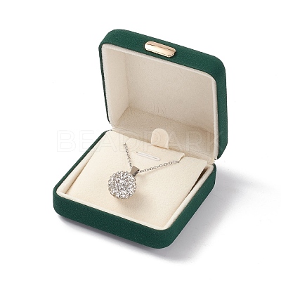PU Leather Necklaces Gift Boxes LBOX-I002-04A-1