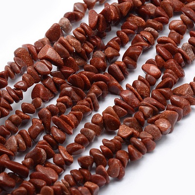 Synthetic Goldstone Beads Strands G-P332-22-1