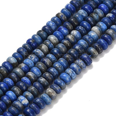 Natural Lapis Lazuli Beads Strands G-L635-A33-4x2mm-02-1