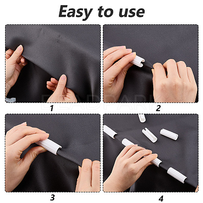 24Pcs ABS Plastic Mattress Sheet Fixing Clip FIND-DC0008-68-1