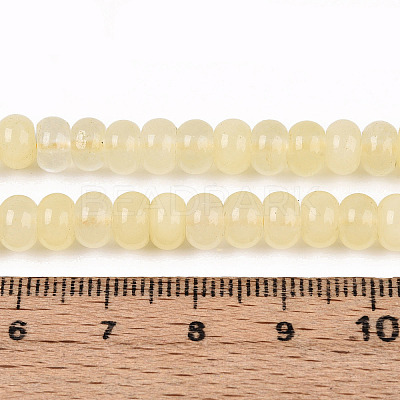 Dyed Natural White Jade Beads Strands X-G-T139-59A-15-1