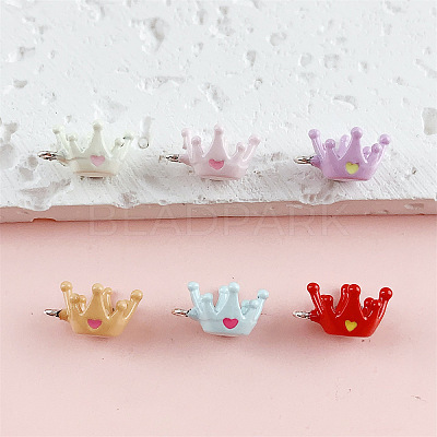 Alloy Enamel Pendants FIND-Z117-04P-1