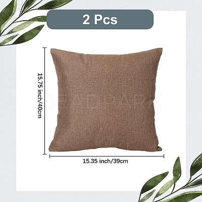 Square Polyester Pillow Case AJEW-WH20018-88D-1