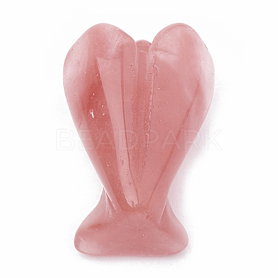 Cherry Quartz Glass Display Decorations G-S330-25A-1