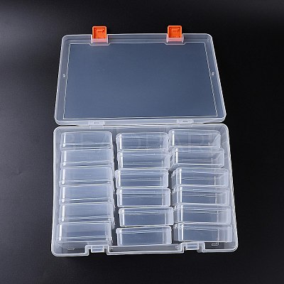 Plastic Bead Containers CON-L022-16-1