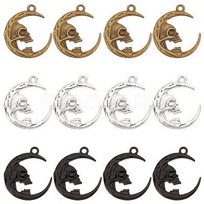 30Pcs 3 Colors Alloy Pendants FIND-SC0004-57-1