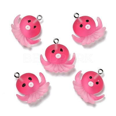 Opaque Resin Pendants RESI-D055-096P-1