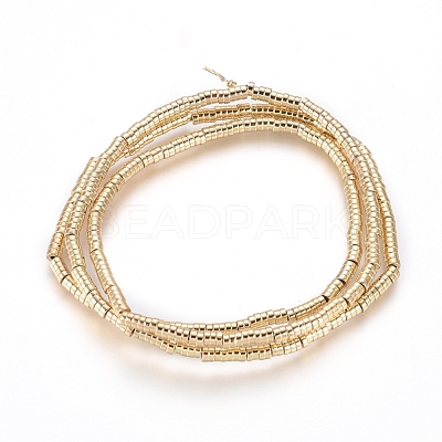 Electroplated Non-magnetic Synthetic Hematite Beads Strands X-G-G826-09G-2mm-1