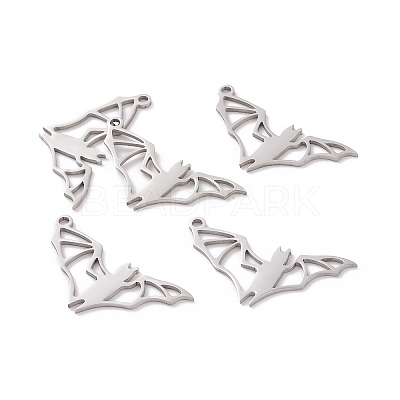 Non-Tarnish 201 Stainless Steel Pendants STAS-N090-JN840-1-1