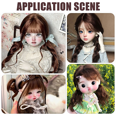 PP Doll Wig Long Curly Hair DIY-WH0591-249C-20-1