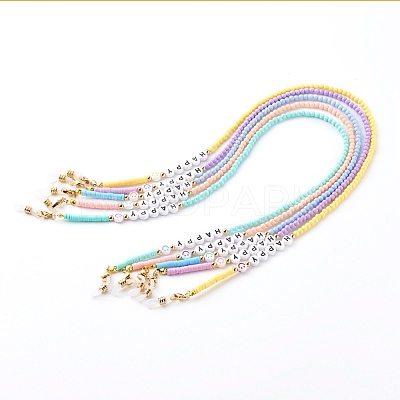 Acrylic Eyeglasses Chains AJEW-EH00352-1