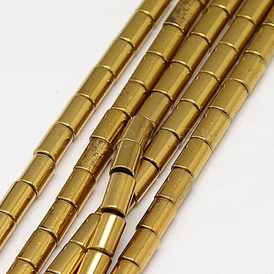 Electroplate Non-magnetic Synthetic Hematite Beads Strands G-J162-A-02-1