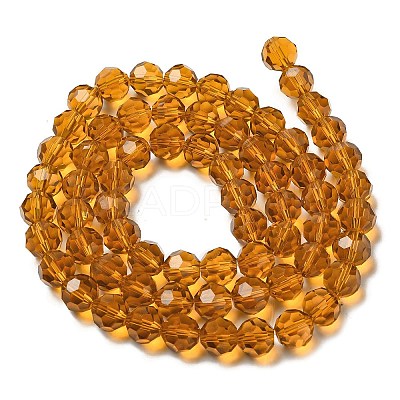 Transparent Glass Beads EGLA-A035-T10mm-D04-1