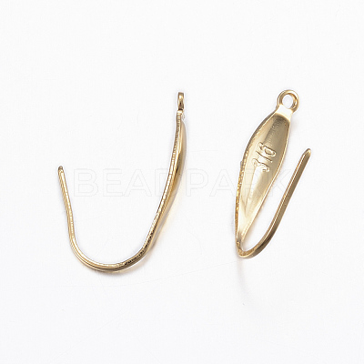 316 Surgical Stainless Steel Earring Hooks STAS-E147-52G-1