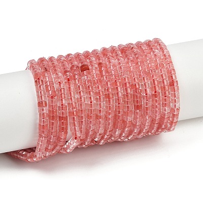 Cherry Quartz Glass Beads Strands G-H230-83-1
