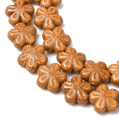Vintage Handmade Porcelain Beads PR-CBAA37B-07F-1