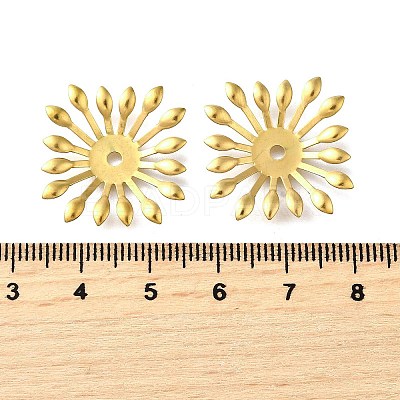304 Stainless Steel Bead Caps STAS-B087-10H-G-1