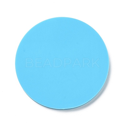 DIY Mother's Day Theme Flat Round Pendant Silicone Molds SIMO-H010-02E-1