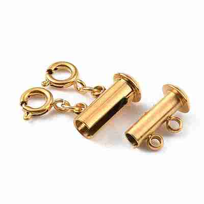 304 Stainless Steel Slide Lock Clasps FIND-WH0034-80G-01-1