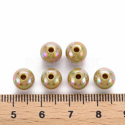 Opaque Acrylic Beads MACR-S370-D8mm-29-1