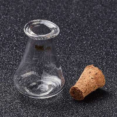 Glass Cork Bottles AJEW-O032-01A-1