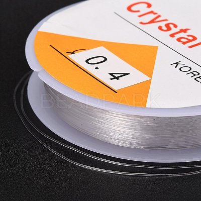 Round Crystal Elastic Stretch Thread EW-Z001-D01-0.4mm-1