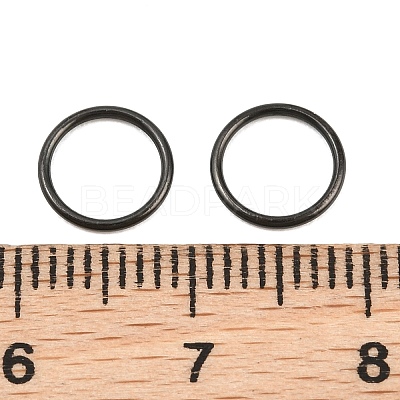 Ion Plating(IP) 304 Stainless Steel Closed Jump Rings STAS-G393-06B-18-1