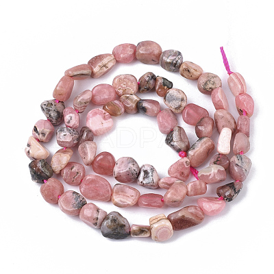 Natural Rhodochrosite Beads Strands G-S363-064-1