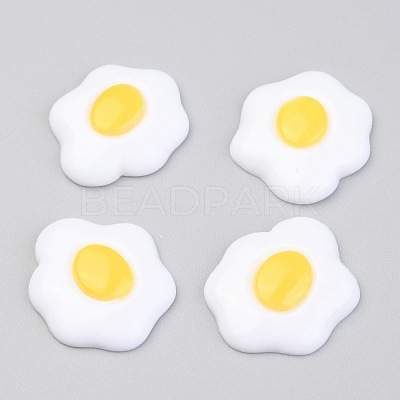 Opaque Resin Decoden Cabochons X-CRES-B002-09-1