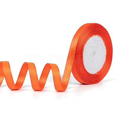 Single Face Solid Color Satin Ribbon SRIB-S051-10mm-025-1