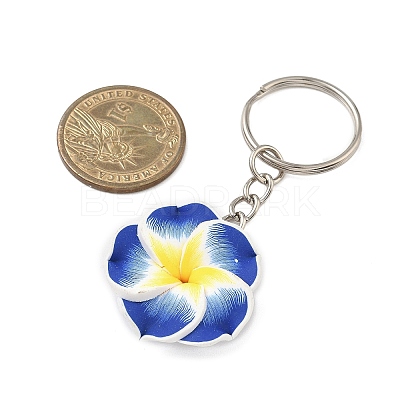Polymer Clay Pendant Keychains X-KEYC-JKC01376-1