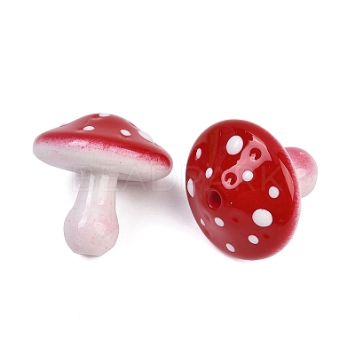 Opaque Acrylic Beads MACR-C036-02E-1