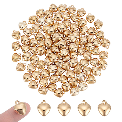 100Pcs CCB Plastic Pendants CCB-UN0001-03G-1