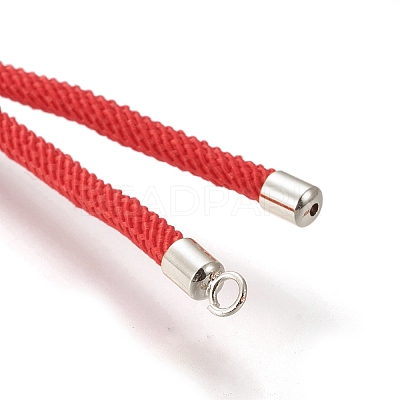 Nylon Twisted Cord Bracelet X-MAK-M025-113A-1