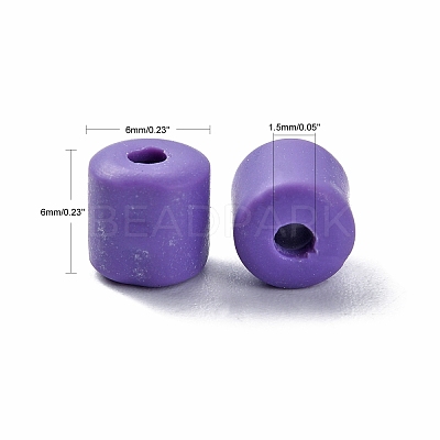 Polymer Clay Bead Strands CLAY-T001-C49-1