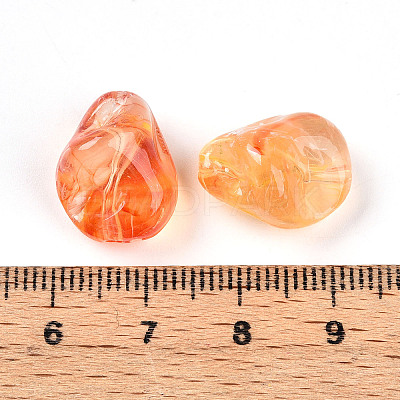 Transparent Acrylic Beads X1-TACR-T028-44E-1