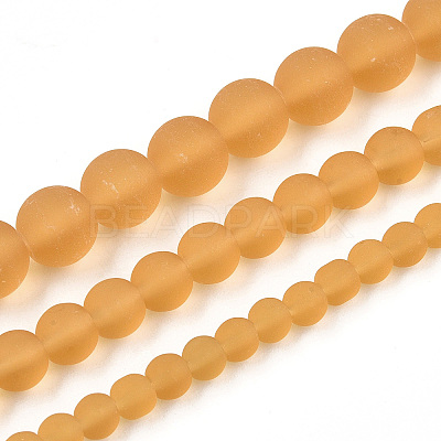 Transparent Glass Beads Strands LS-GLAA-T032-T6mm-MD08-1