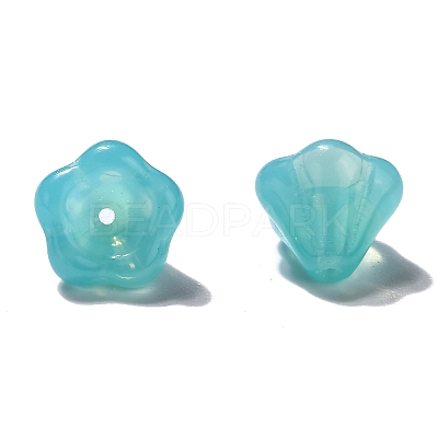 Translucent Czech Glass Beads GLAA-G070-05D-09-1