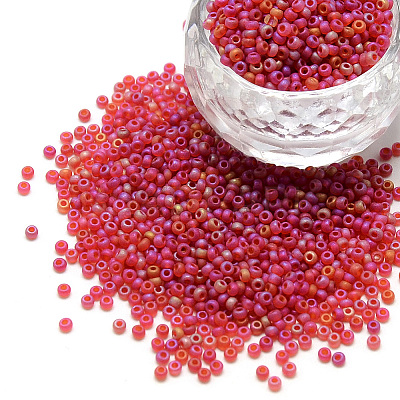 12/0 FGB Grade A Round Glass Seed Beads SEED-Q010-M537-1