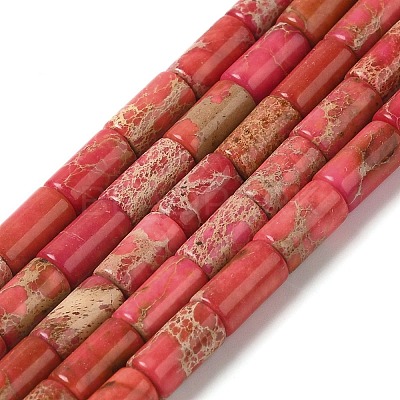 Natural Imperial Jasper Beads Strands G-Q169-A02-01B-1